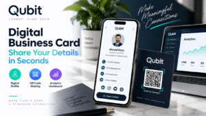 Qubit Digital Business Card Hero