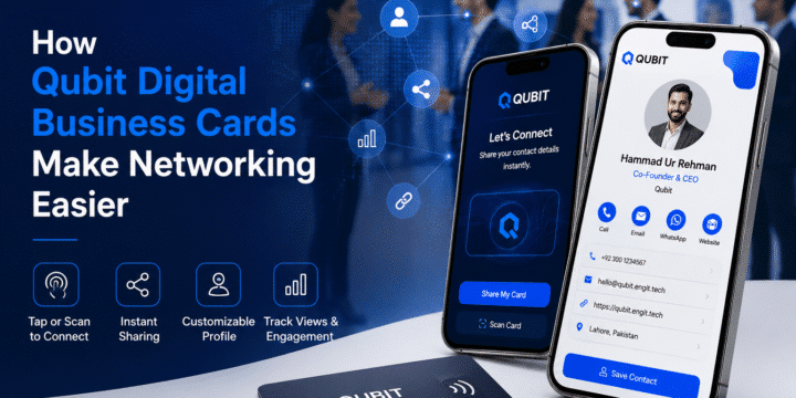 How Qubit Digital Business Cards Make Networking Easier